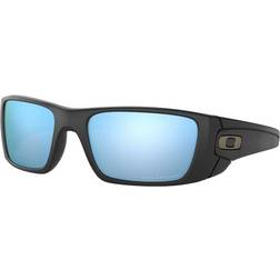 Oakley Fuel Cell 9096 Sunglasses - Black/Prizm Deep Polarized