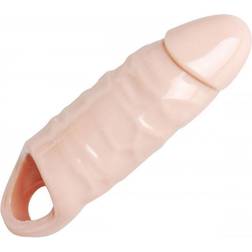 Size Matters Really Ample Xl Penis Enhancer Sheath Flesh