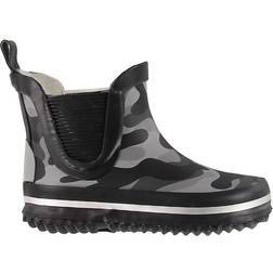 Mikk-Line Short Rubber Boots - Black Camo