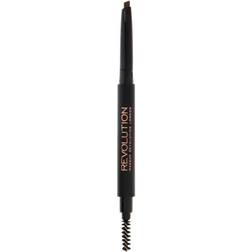 Revolution Beauty Duo Brow Pencil Medium Brown