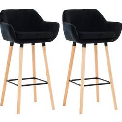 CLP Grant Velvet 2-pack Tabouret de bar 99cm 2pcs