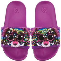 TY Dotty Leopard Slides Sequin - Multicolored (95664)