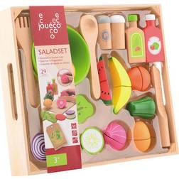 Jouéco Saladset in Wooden Tray