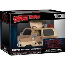 Funko Dorbz Ridez Stranger Things Jim Hopper with Sheriff Deputy Truck