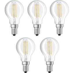 LEDVANCE Osram Ledlamp Base Classic P Warm Wit E14 4w 5st. Transparant