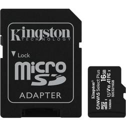 Kingston Scheda di Memoria SDHC Canvas Select Plus 2 x 16 GB Classe 10 Velocità 100 MB s con Adattatore