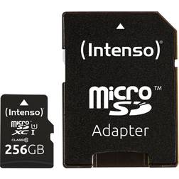 Intenso Premium microSDXC Class 10 UHS-I U1 45MB/s 256GB +adapter