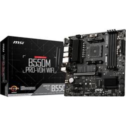 MSI B550M PRO-VDH WIFI mATX 4 HDD & SSD Micro ATX