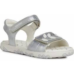 Geox Girl's Synthetic Haiti - Silver