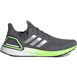 adidas UltraBOOST 20 M - Gray Five/Silver Metallic/Signal Green