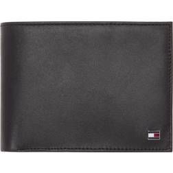 Tommy Hilfiger Eton Leather Credit Card & Coin-Pocket Wallet - Black