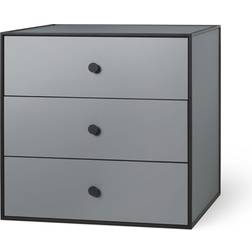 Audo Copenhagen Frame 3 Drawer Chest of Drawer 49x49cm