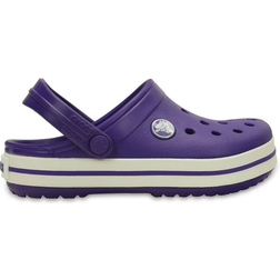 Crocs Kid's Crocband - Ultraviolet/White