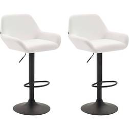 CLP Braga Leatherette Bar Stool 109cm 2pcs