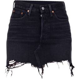 Levi's Deconstructed Mini Skirt - Ill Fated Black