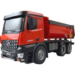 Amewi Camion Benne Mercedes LKW Kipper 2.4ghz RTR 1/14 22407 Rouge