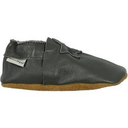 En Fant Soft Sole Leather - Grey w.Star