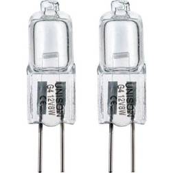 Unison 5031210 Halogen Lamp 8W G4 2-pack