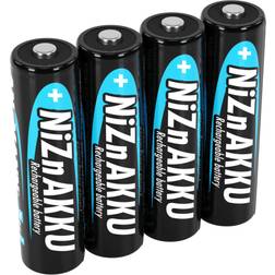 Ansmann LR06 AA Mignon 1,6 Volt1600mAh Ni-Zn 4er Folie