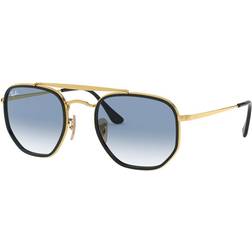 Ray-Ban Marshal II Doré Bleu Clair Dégradé