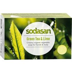 Sodasan Seife Grüner Tee & Limette 100g