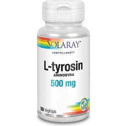 Solaray L-tyrosin 500mg 50 stk