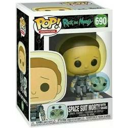 Funko Pop! Rick & Morty Space Suit Morty with Snake