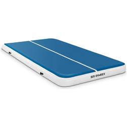 Gymrex Air tumbling mat 300 x 200 x 20 cm 300 kg Bleu/blanc GR-ATM8