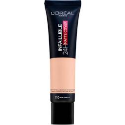 L'Oréal Paris Infaillible Matte Cover Fondotinta Lunga Tenuta Per Effetto Opaco Tonalità 110 Rose Vanilla