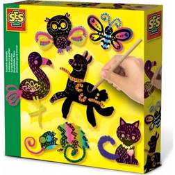 SES Creative Scratch Animals 14006