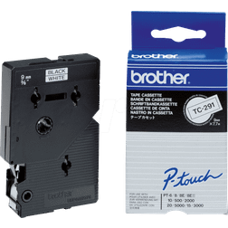 Brother P-Touch Labelling Tape Black on White