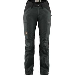 Fjällräven Kaipak Trousers Curved W - Dark Grey/Black