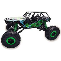 Amewi 22217 Crazy Crawler 1:10 RC modelauto voor beginners Elektro Crawler 4WD Incl. accu, oplader en batterijen voor de zender