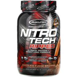 Muscletech Nitro-Tech Ripped Chocolate Fudge Brownie 907g