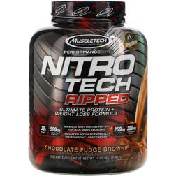 Muscletech Nitro-Tech Ripped Chocolate Fudge Brownie 1.81kg