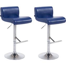 CLP California Leatherette Sgabello da bar 100cm 2pcs