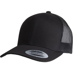 Flexfit Low Profile Cotton Twil Trucker - Unisex - Schwarz