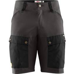 Fjällräven Keb Shorts - Black/Stone Grey