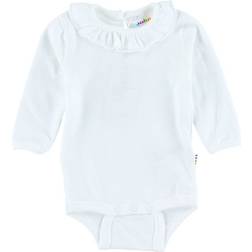 Joha Body m. Flæsekrave - White w. Ruffle Collar (67413-840-10)