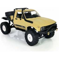 Amewi Pick-Up Truck sable brushed 1:16 Auto RC électrique Véhicule tout-terrain 4 roues motrices (4WD) prêt à fonctionner (RtR) 2,4 GHz avec accu et câble