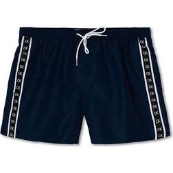 Calvin Klein Core Mono Tape Swim Shorts - Black Iris