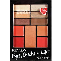 Revlon Eyes Cheeks & Lips Palette 100 Romantic Nudes