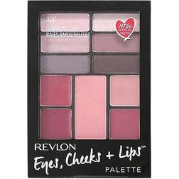 Revlon Eyes Cheeks + Lips Palette Berry in Love