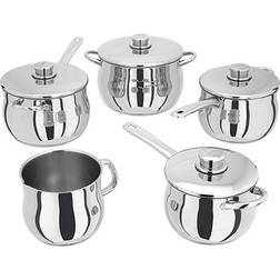 Stellar 1000 Deep Cookware Set with lid 5 Parts