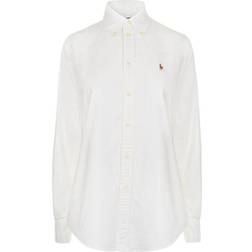 Polo Ralph Lauren Custom Fit Cotton Oxford Shirt - White