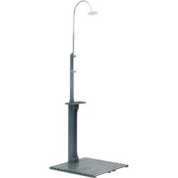 vidaXL Garden Shower Anthracite