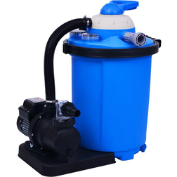 vidaXL Hiekkasuodatinpumppu ajastimella 550 W 50 l