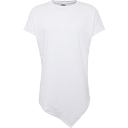 Urban Classics Asymetric Long Tee - White