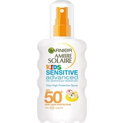 Garnier Ambre Solaire Kids Sensitive Advanced Sun Cream Spray SPF50+ 200ml