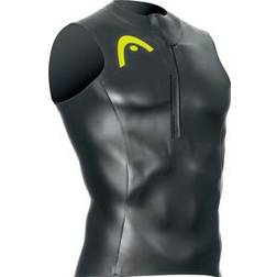 Head Camiseta Race sin mangas negro verde amarillo verde Black